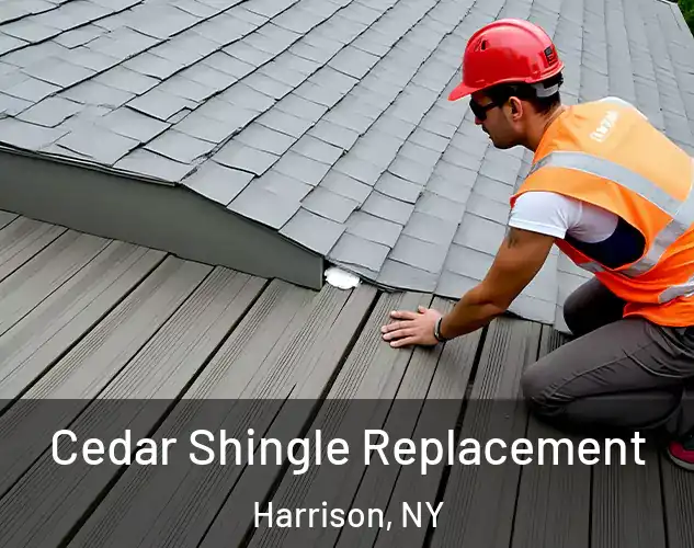  Cedar Shingle Replacement Harrison, NY