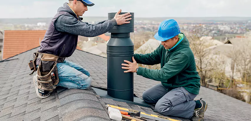 Chimney Flashing Replacement for Storm Damage in Harrison