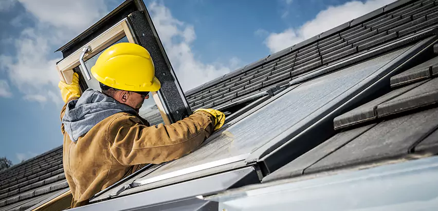 Skylight Flashing Repair in Harrison