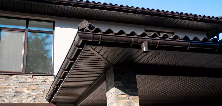 Soffit Damage Repair in Harrison