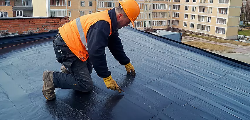 Residential TPO Roof Repair in Harrison