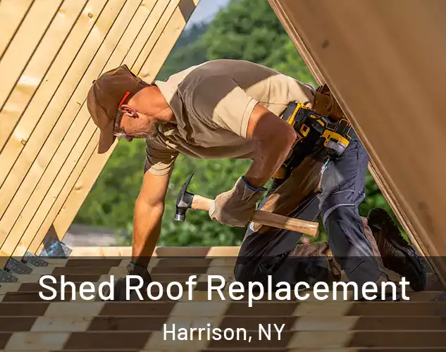 Shed Roof Replacement Harrison, NY